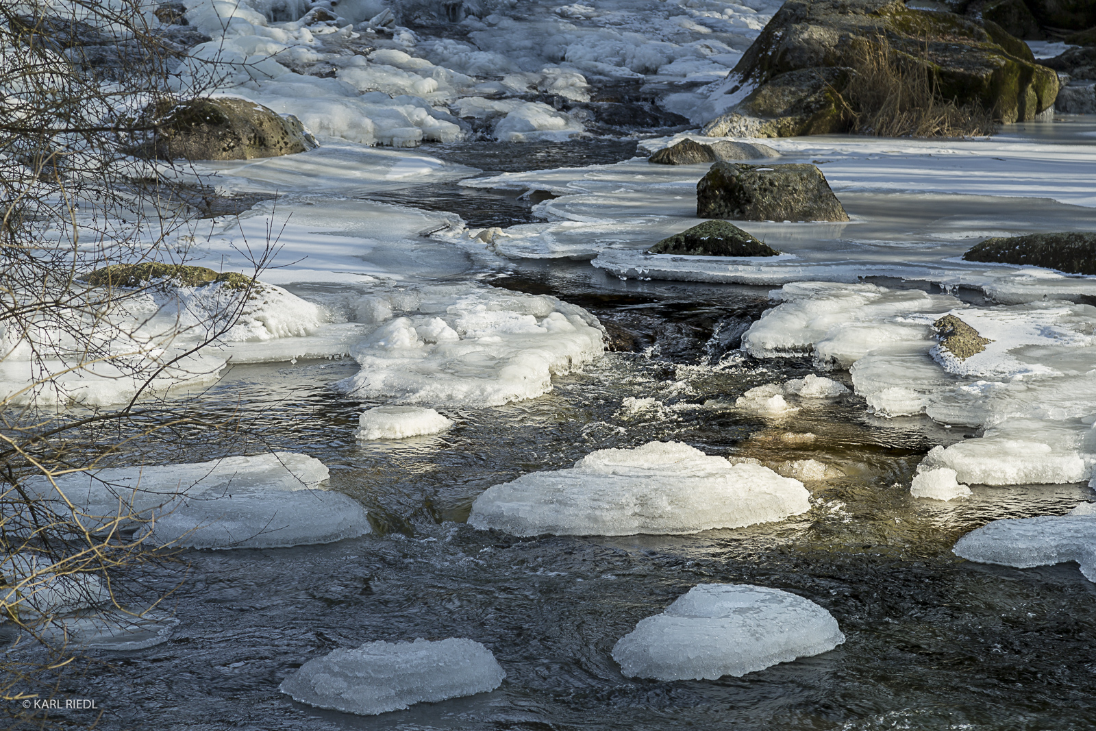 Karl RIEDL – Eis und Schnee an der Feldaist 3/2018