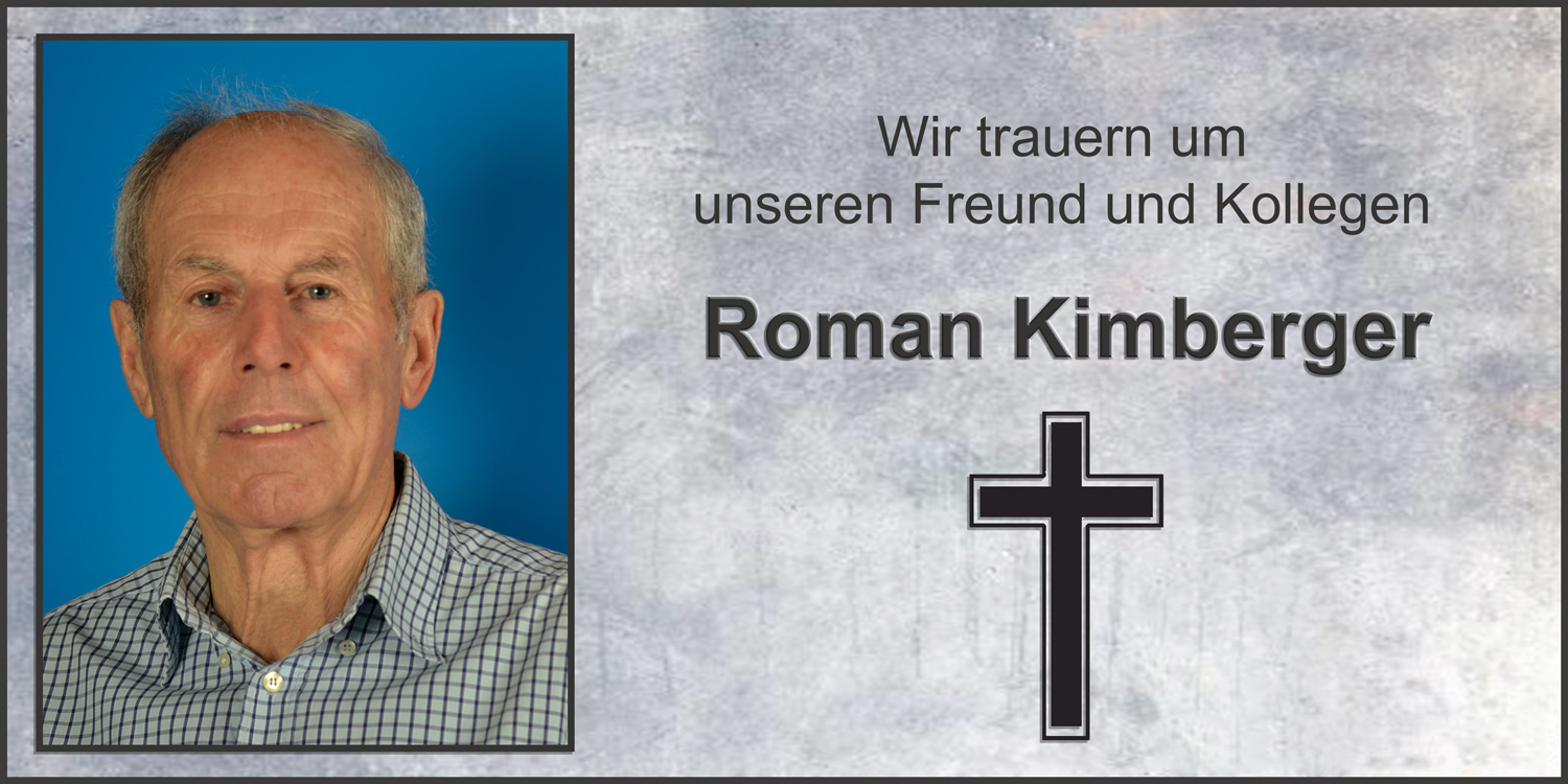 Klubkollege Roman Kimberger verstorben