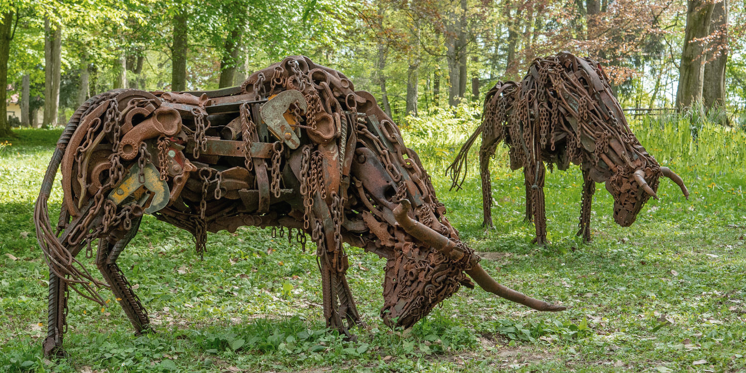 Helmut Rockenschaub – Schmiedekunst im Kurpark Bad Hall 4/2024