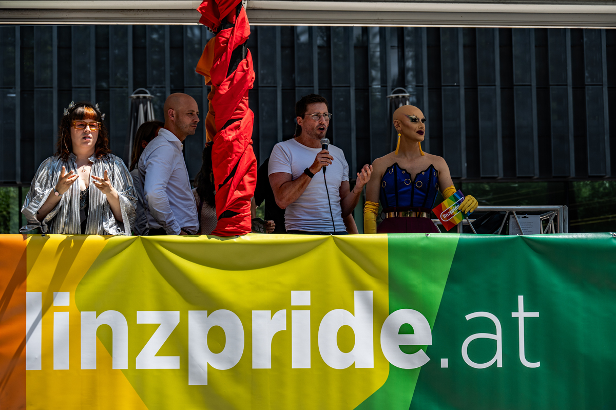 Leo Rebhandl – Regenbogen Parade in Linz 07/2024