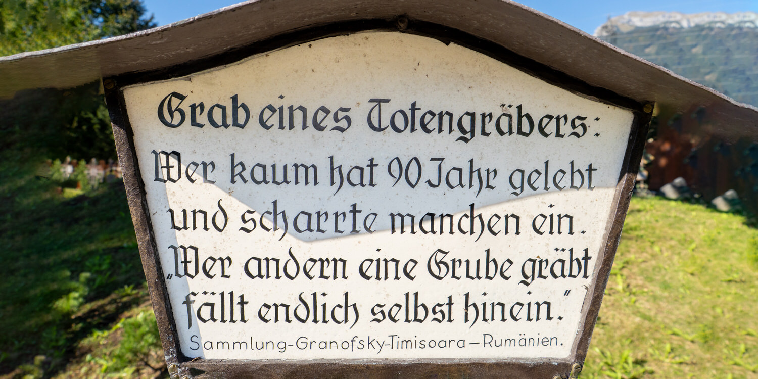 Helmut Rockenschaub – Lustiger Friedhof von Kramsach 10/2026